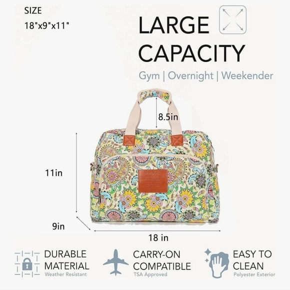 Malirona Weekender Duffel Bag - Picture 5 of 9